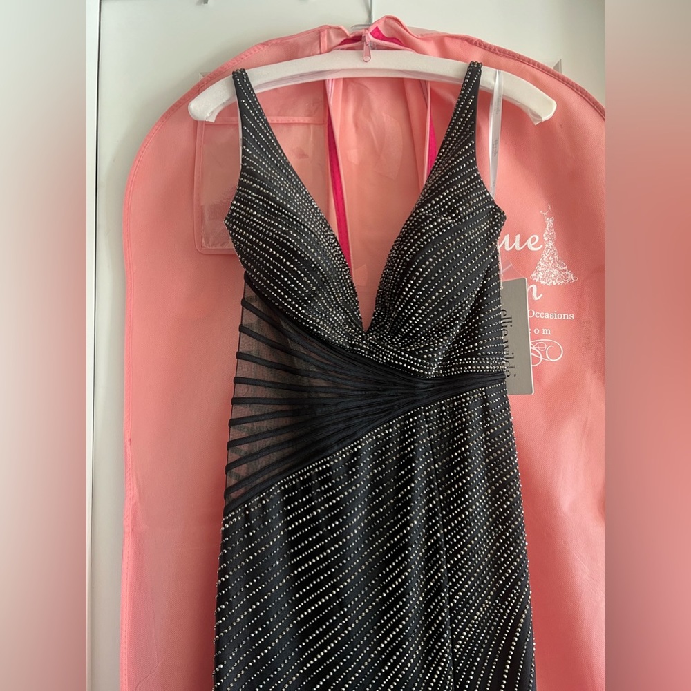Ellie Wilde Black Prom Dress